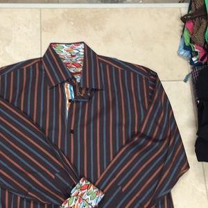 Luchiano Visconti men’s striped dress